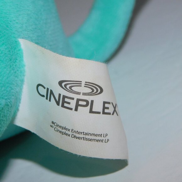 Cineplex Big Screen Buddies 7" Plush Blue Cat 3D Glasses Popcorn stuffed Toy - Picture 7 of 8